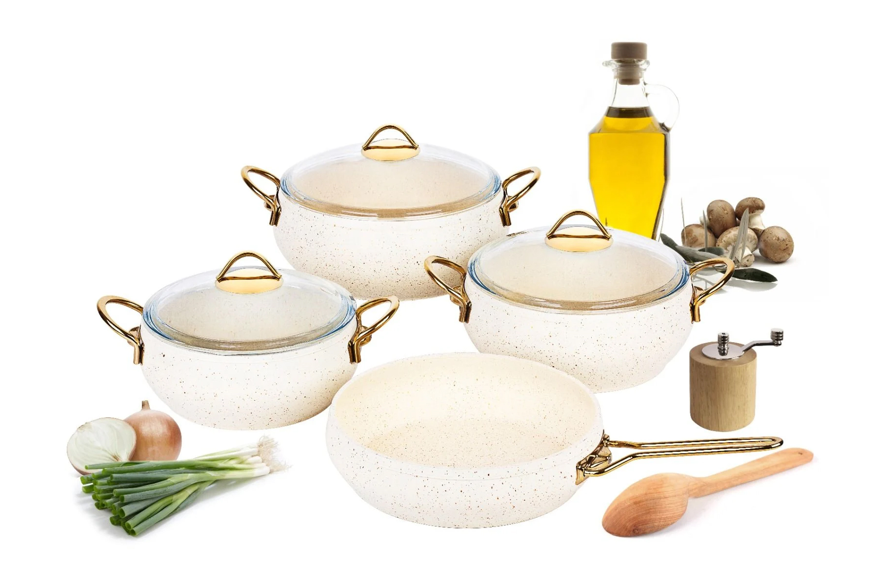 OZKENT 544 GRANIT 4 LU GUVEC SET