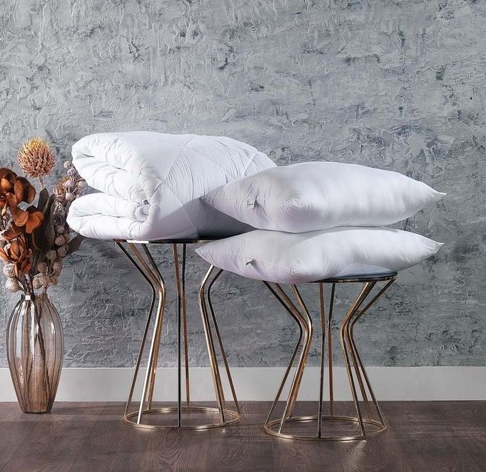 SCHAFER BYZ01 966 MICROFIBER CK YORGAN YASTIK SETI 3 PARCA