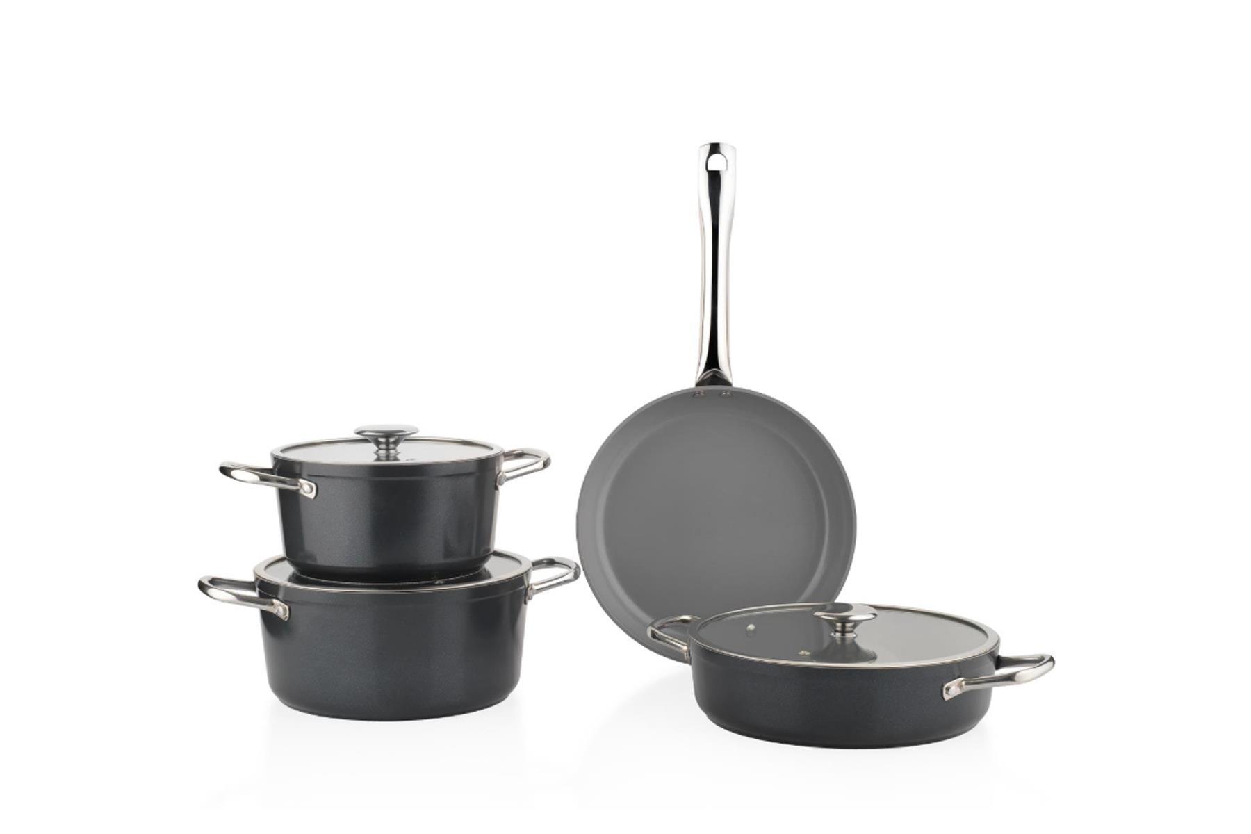 SCHAFER SIY01 188 GRAVITA SERAMIK 7 PARCA TENCERE SETI