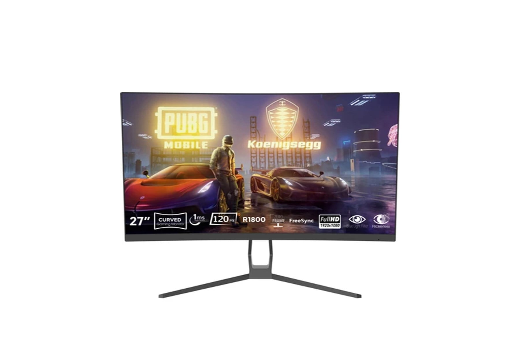 THULL VISION 27 INC FHD LED CURVED GAMING MONITOR TG-VSN27C