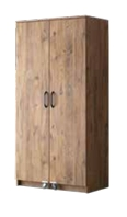 YILPA E250 2 KAPAKLI KILER DOLABI 180*86