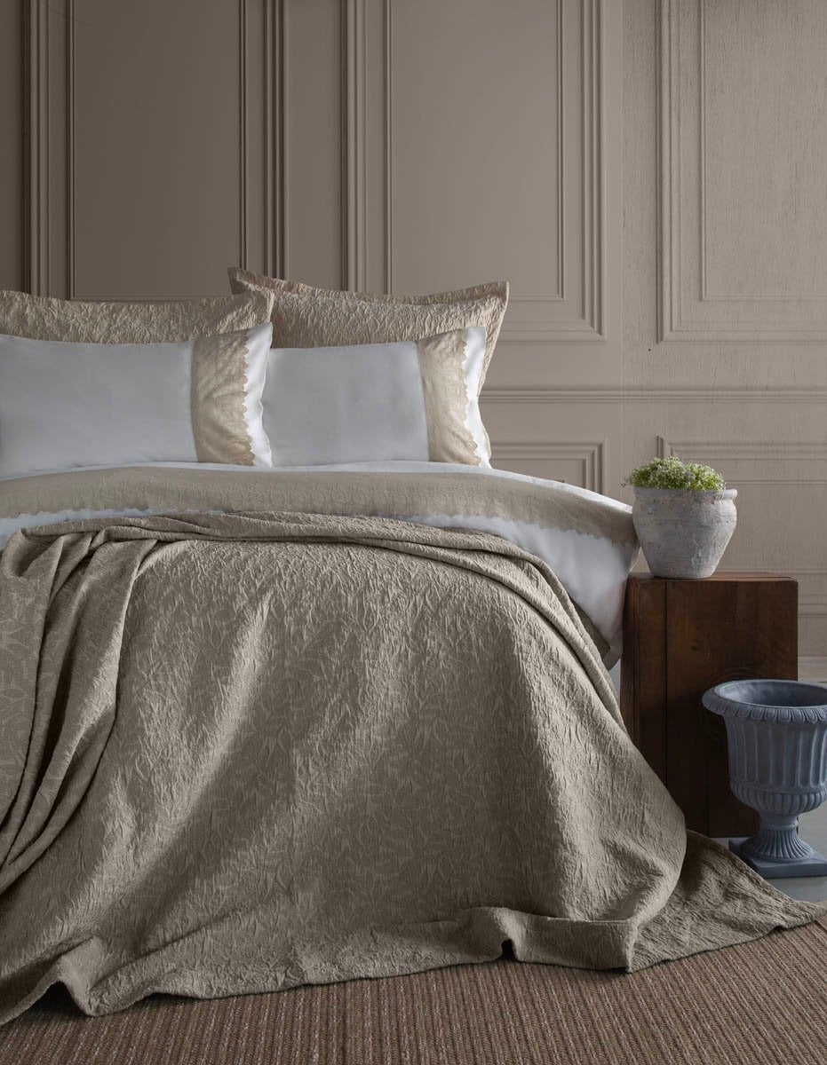 APRICITAS HOME C.K YATAK ORTULU NEVRESIM SET TOLEDO BEIGE