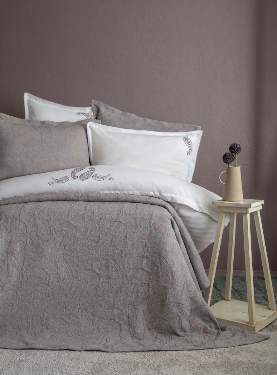APRICITAS HOME C.K YATAK ORTULU NEVRESIM SET MARSILYA INDIGO