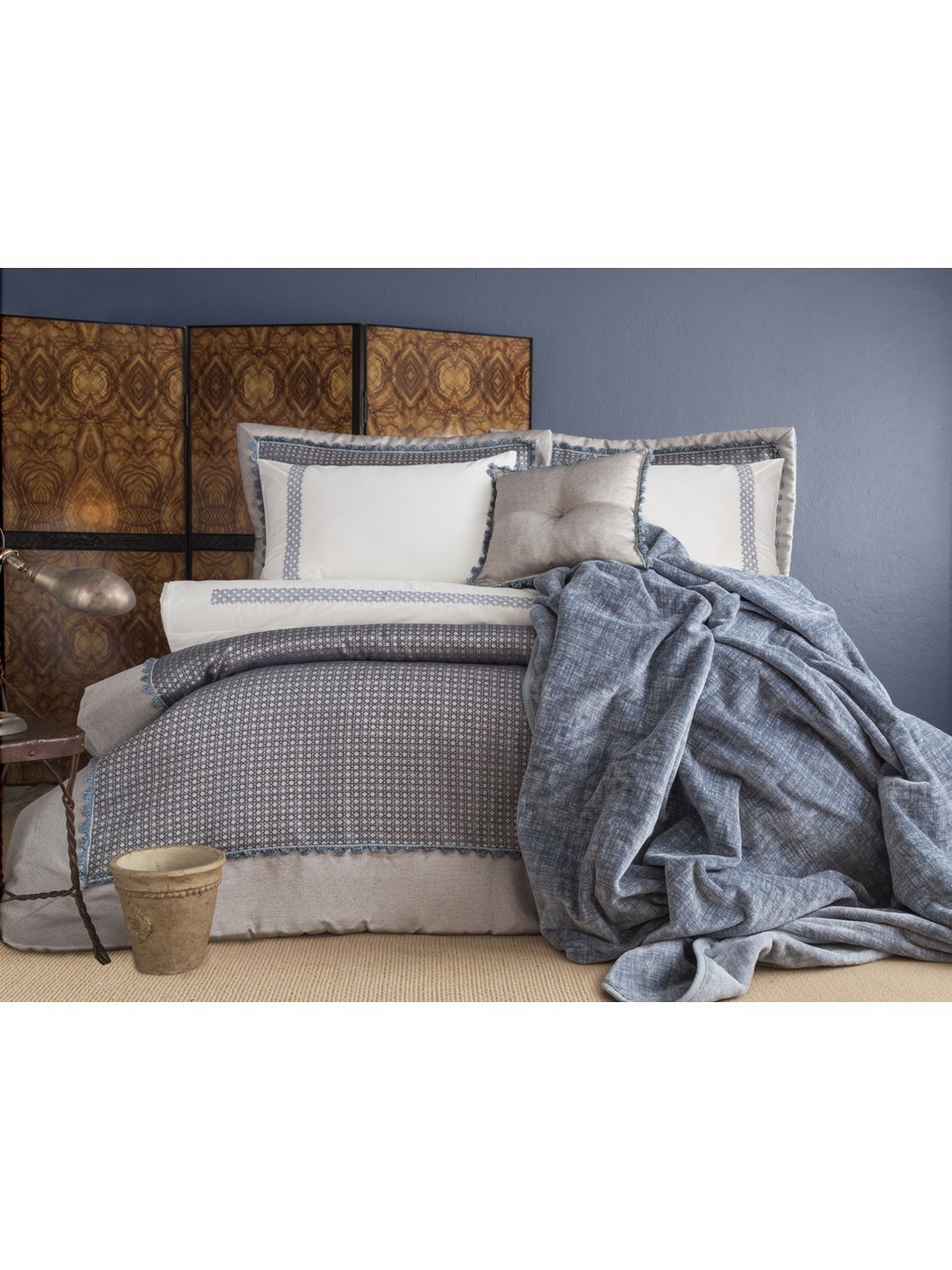 APRICITAS HOME CEYIZ SETI SAFRAN INDIGO