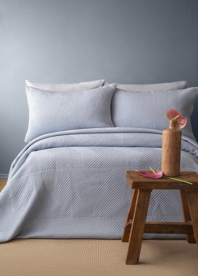 APRICITAS HOME T.K YATAK ORTUSU SET SAVOY INDIGO