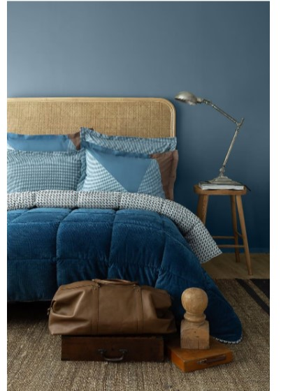 APRICITAS HOME T.K UYKU SETI SOFTLY PICASSA INDIGO