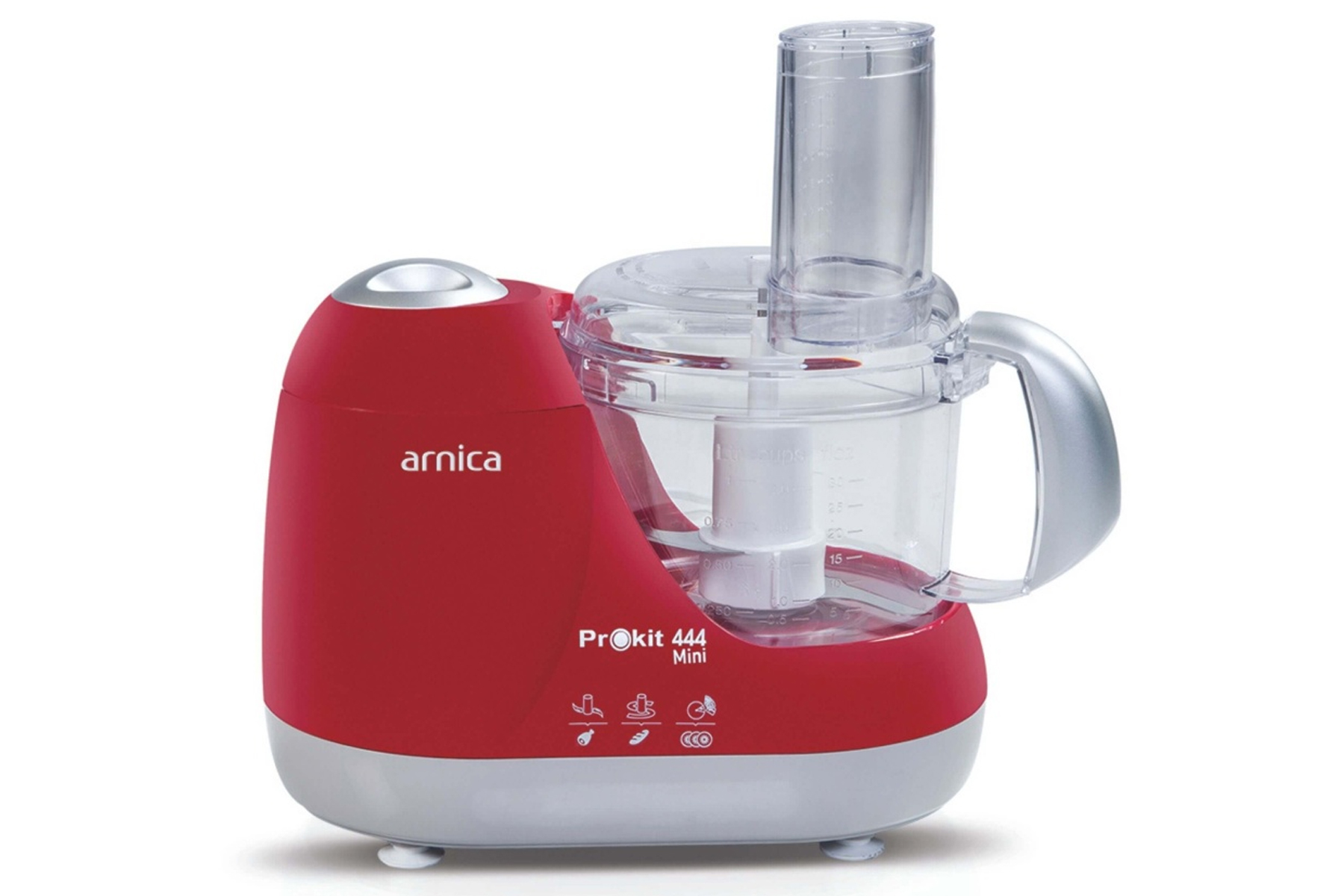 ARNICA GH21032 PROKIT 444 MINI MUTFAK ROBOTU KIRMIZI