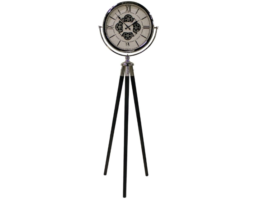 BEYLER 1SAS-20267 50 CM KROM KAPLAMA CARKLI TRIPOT SAAT