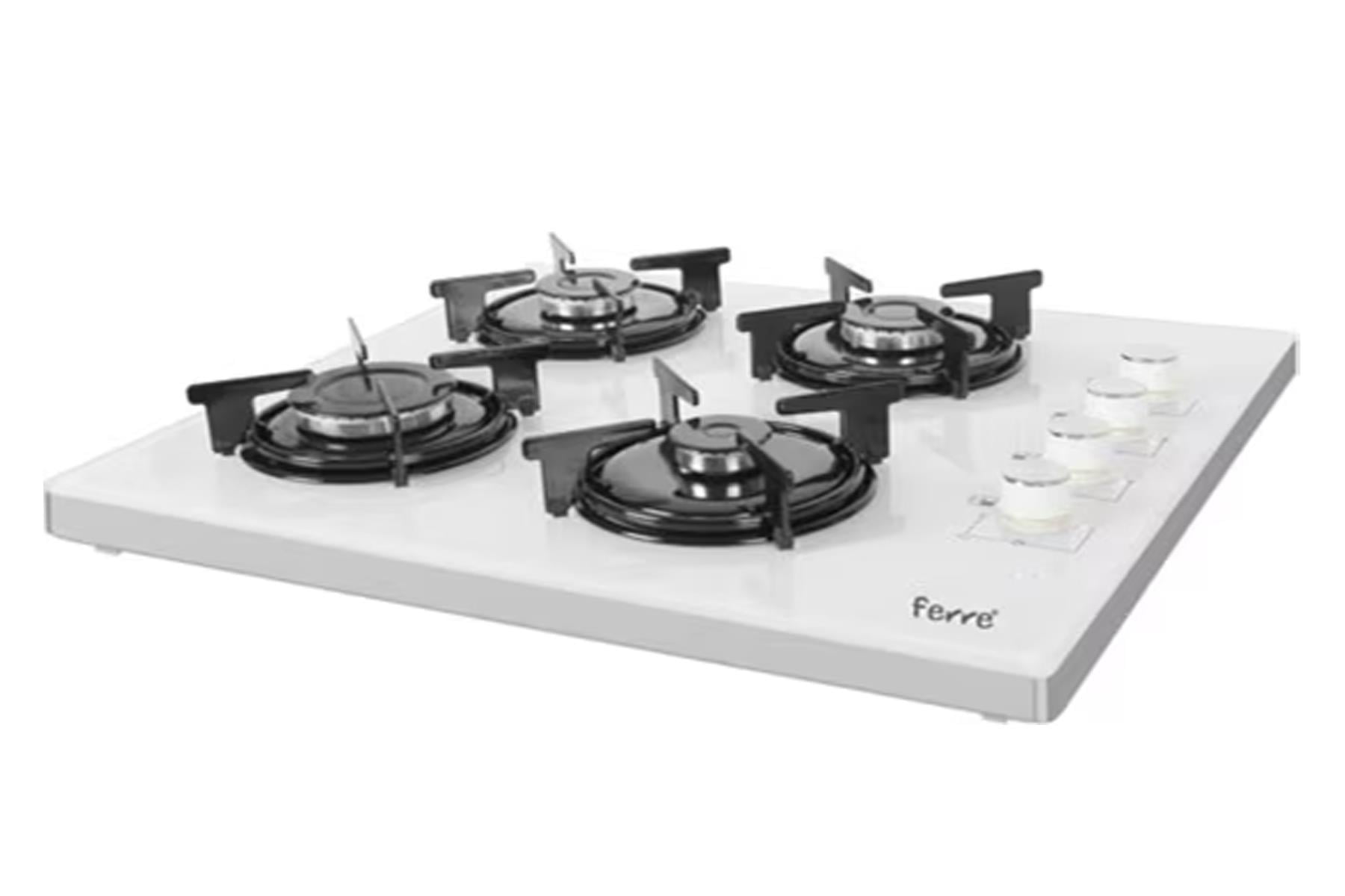 FERRE B2240 CE BEYAZ CAM SETUSTU OCAK (DGZ)