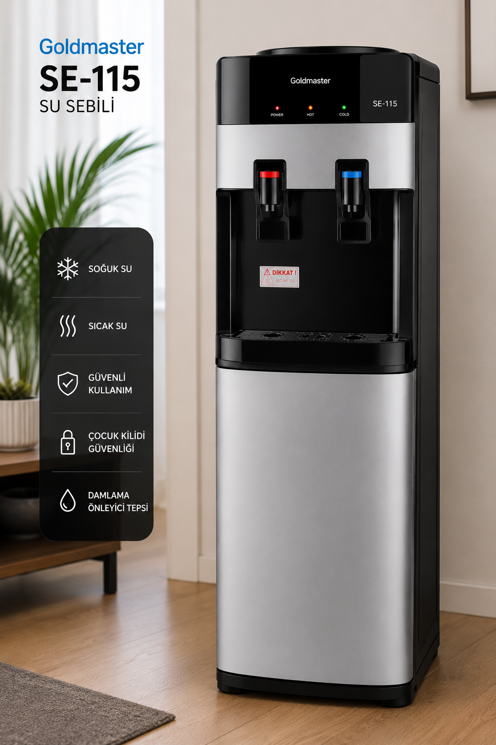 GOLDMASTER SE-115 SU SEBILI