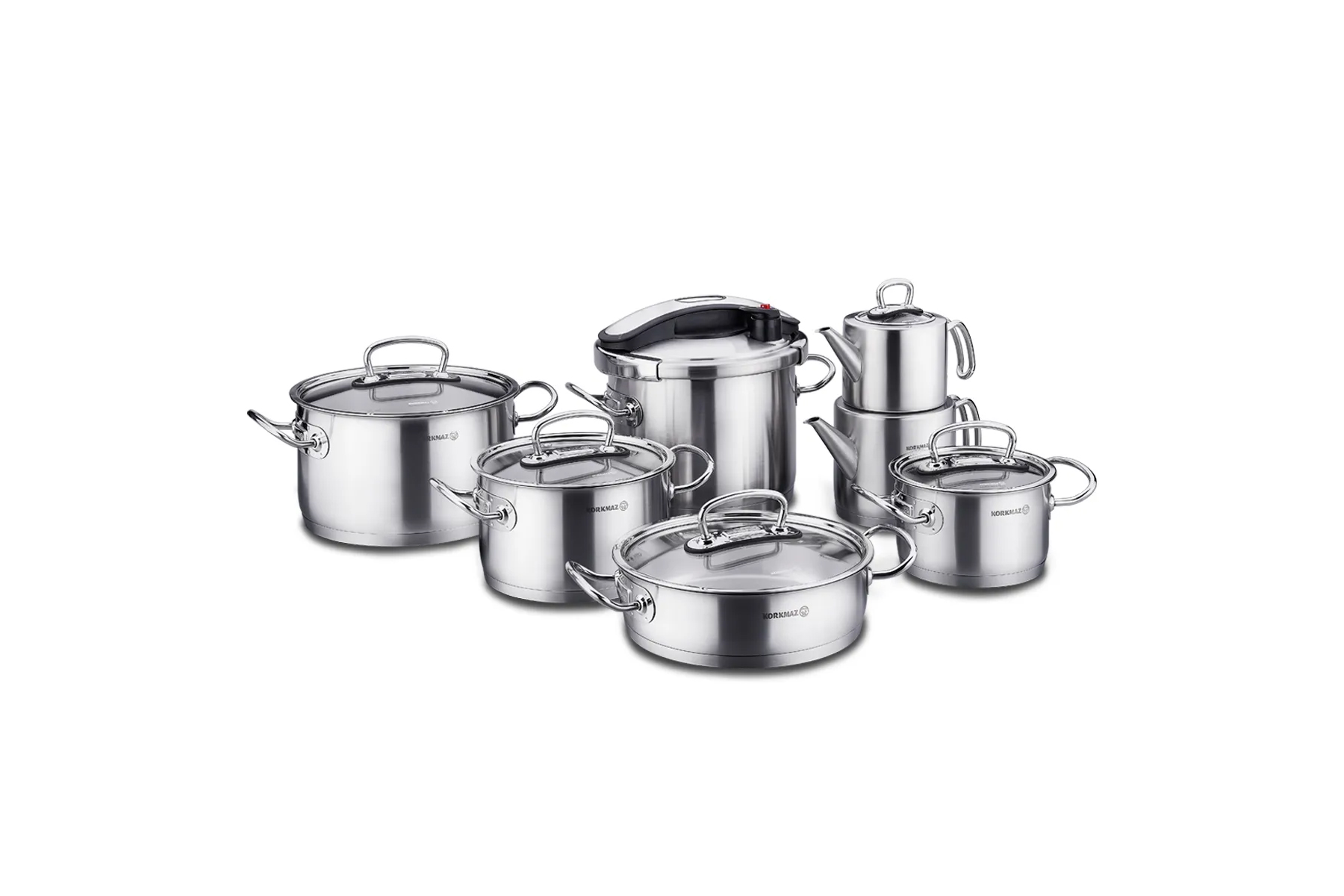 KORKMAZ A1757 PROLINE 15 PARCA HIPER SET