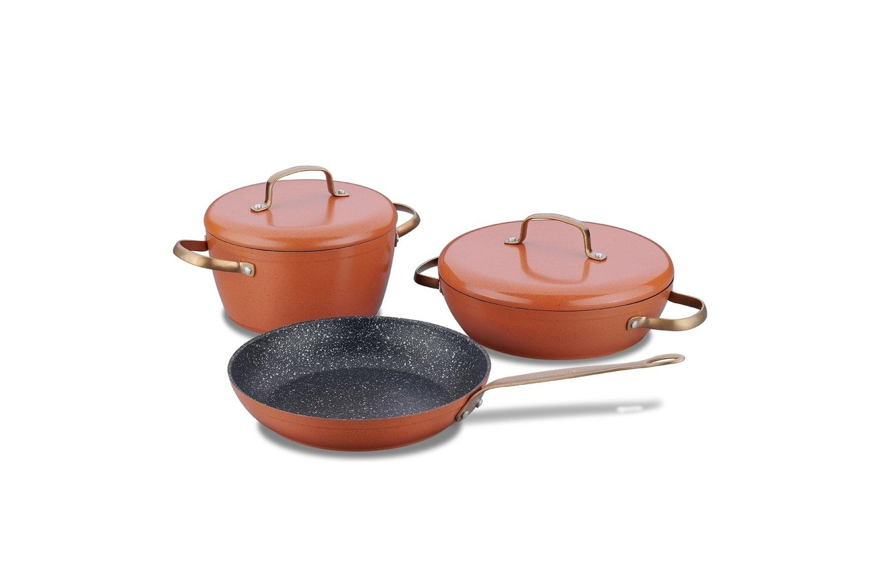 KORKMAZ A2607-1 VINTAGE 5 PARCA TENCERE SETI