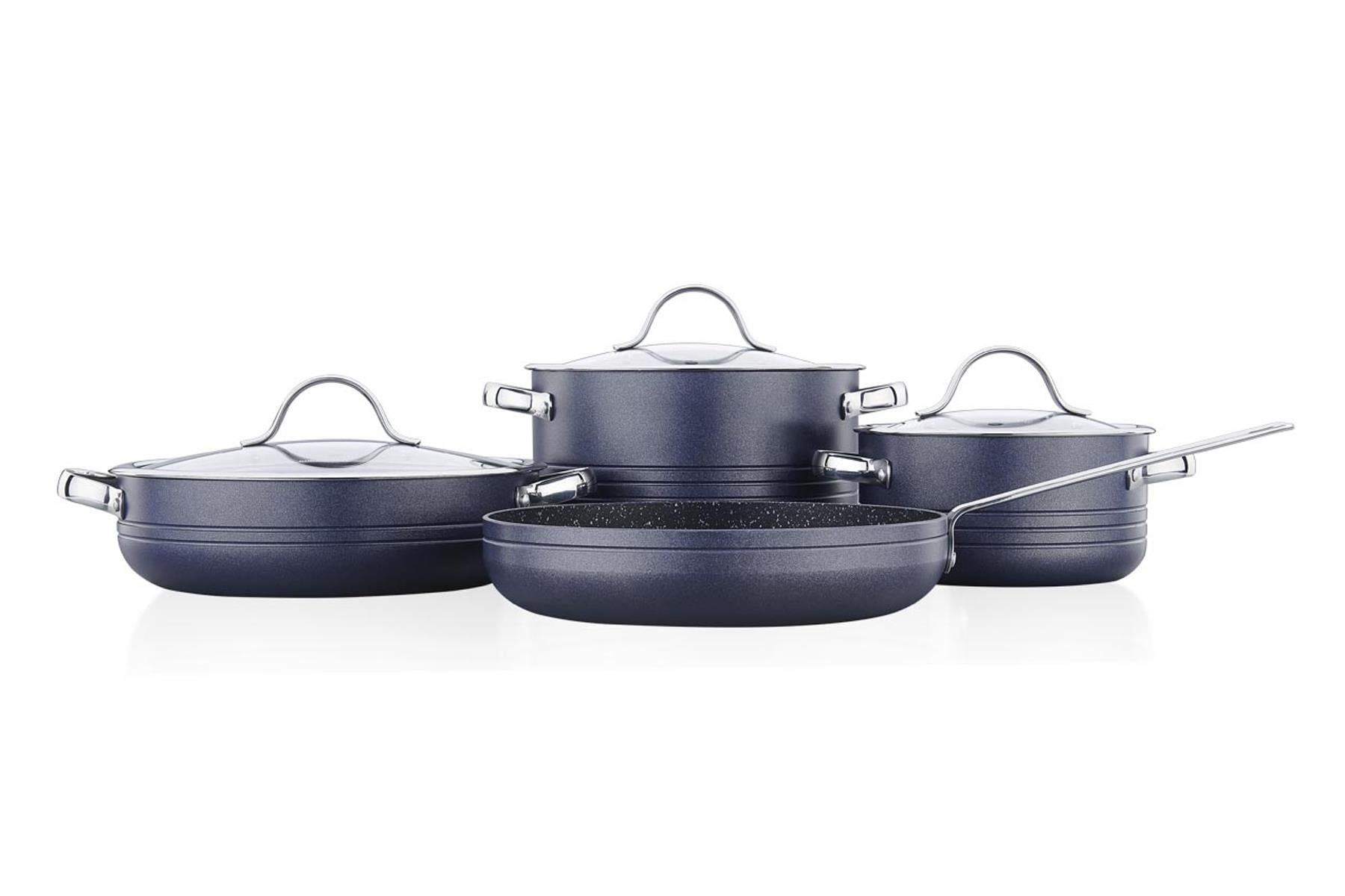 KORKMAZ A2619-1 LINEA AZURA 7 PARCA TENCERE SETI