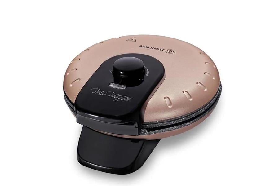 KORKMAZ A319-03  MIA WAFFLE TOST MAKINESI ROSAGOLD