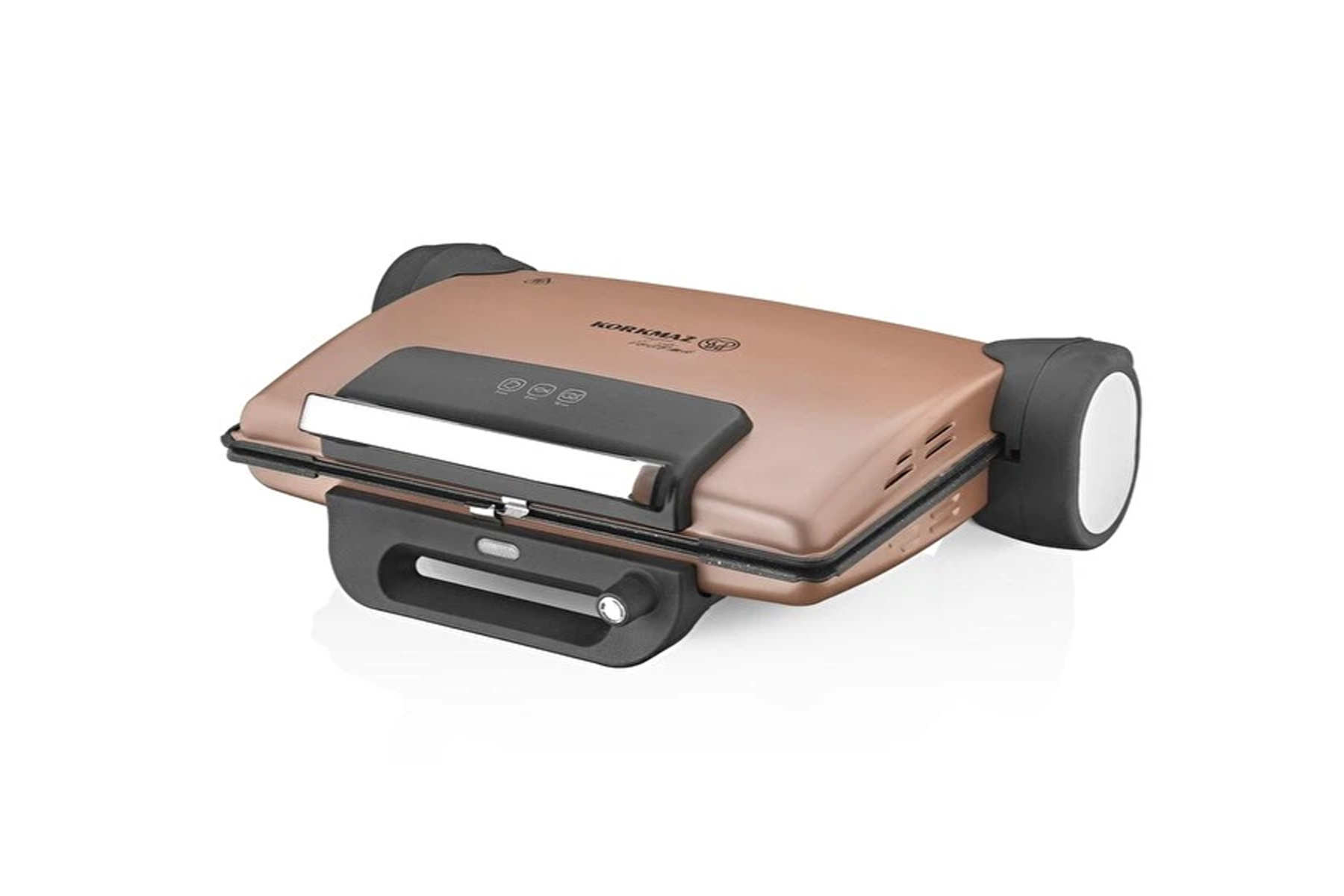 KORKMAZ A811-08 TOSTEMA MAXI DELUXE TOST MAKINASI SIYAH/ROSEGOLD