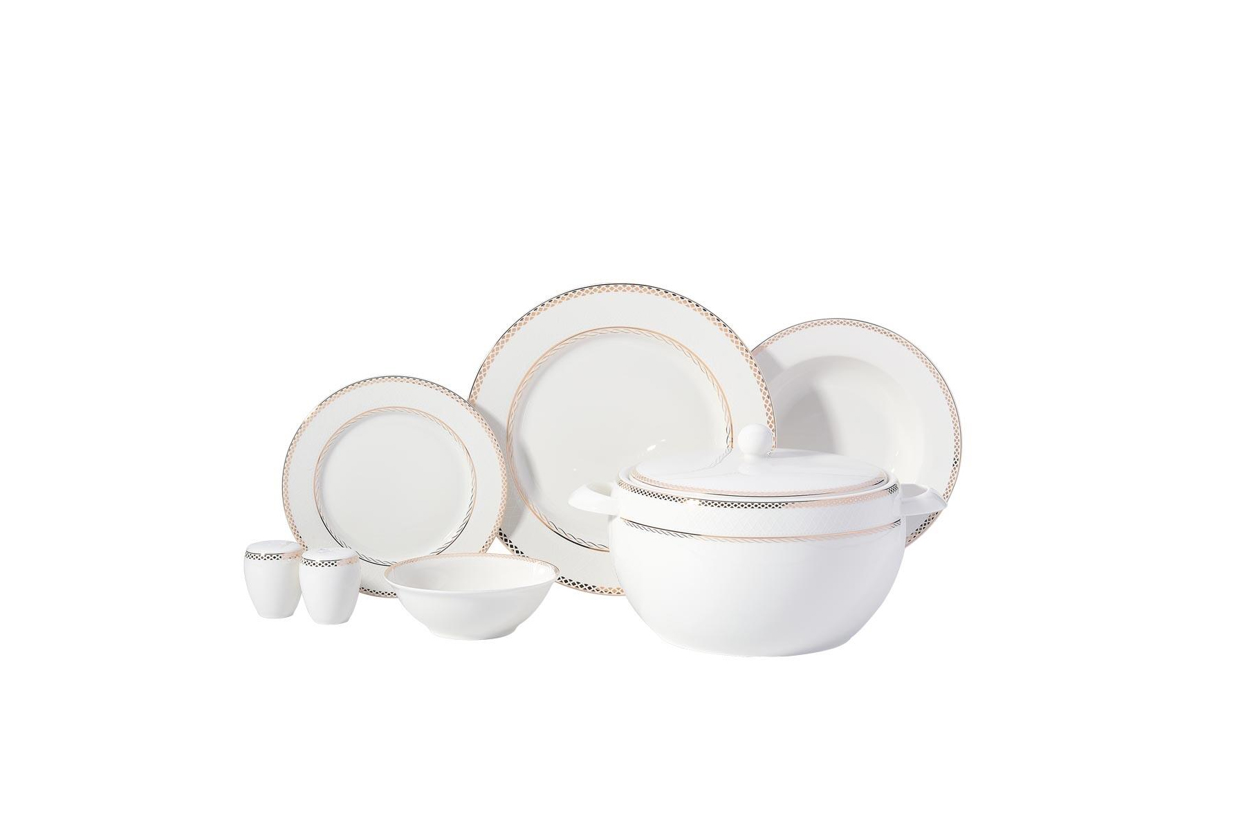 KORKMAZ A8361 PERLA COLL 60 PRC YEMEK TAKIMI