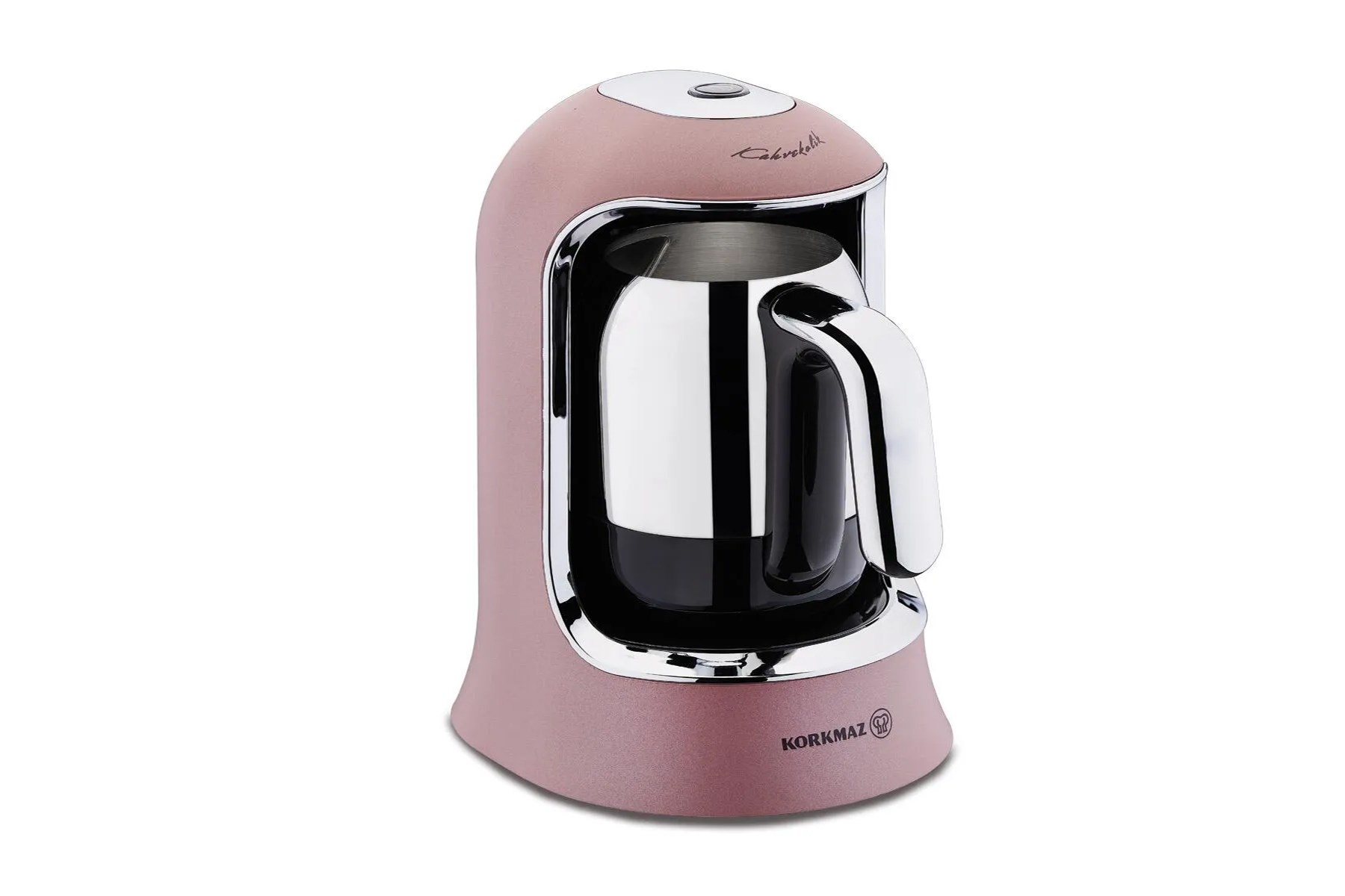 KORKMAZ A860-09 KAHVEKOLIK DELUX OTOMATIK KAHVE MAKINASI  SIYAH/ROSEGOLD