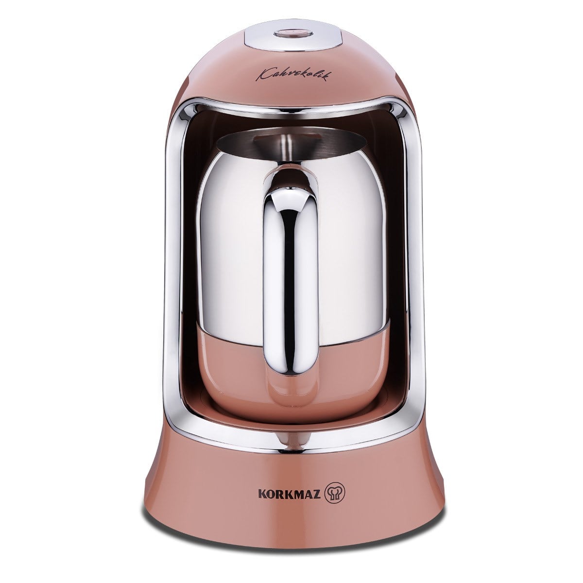 KORKMAZ A860-17 KAHVEKOLIK OTOMATIK KAHVE MAKINASI MOCHA/KROM