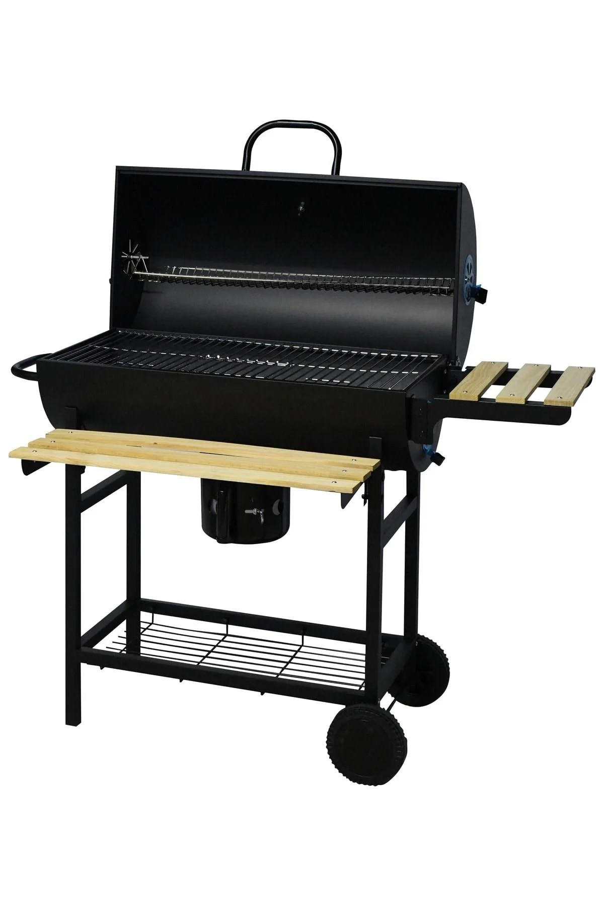 LUXELL KB-737D(MK+TH+KUL) KAPAKLI KATI YAKIT BBQ BARBEKU