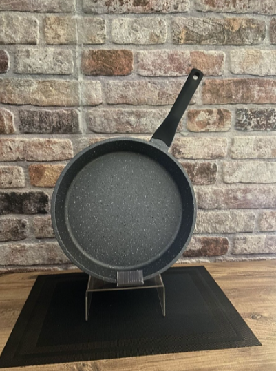 OZKENT 575 GRANIT DAMLA DOKUM KISA TENCERE 26 CM