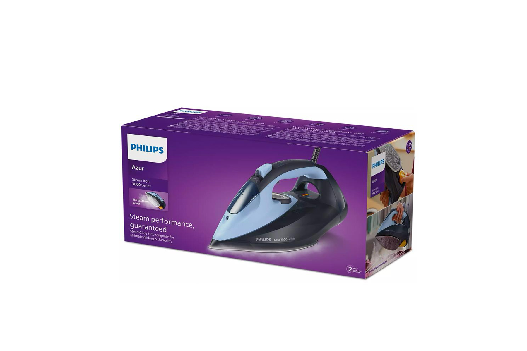 PHILIPS GC-4564/20 STEAM IRON UTU (BLUE)