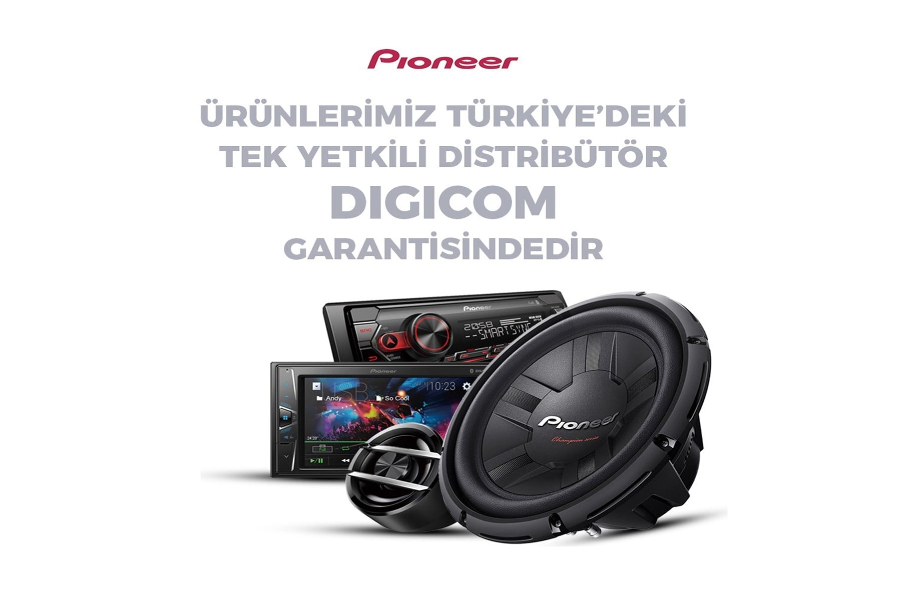 PIONEER GM-A4704 520 WATT 4 KANALLI AMPLIFIKATOR