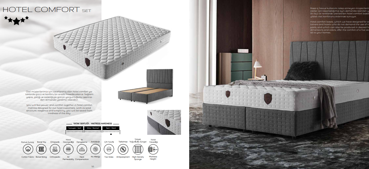 POLO 160X200 HOTEL COMFORT YATAK