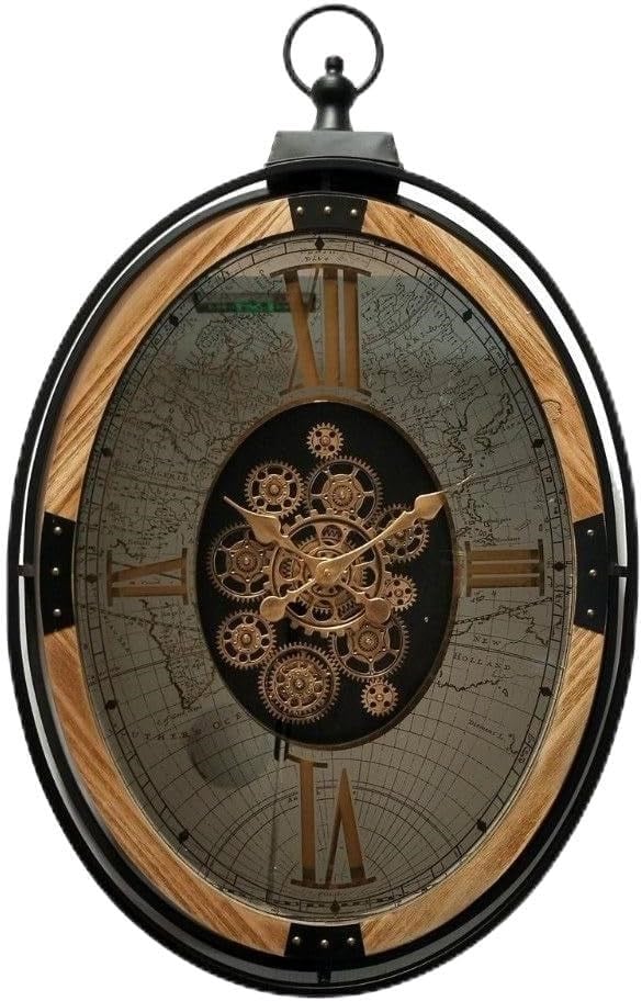 SAGLAM S-CRK 841 90X56 LUX METAL OVAL-AHSAP CARKLI SAAT
