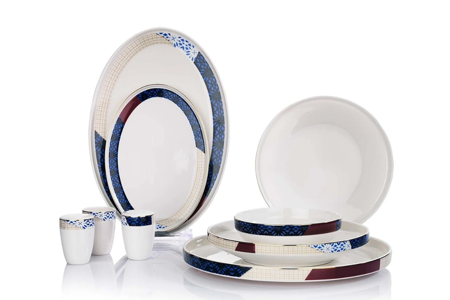 SCHAFER PLT02 867 ADEL MOTIF 56 PARCA YEMEK TAKIMI