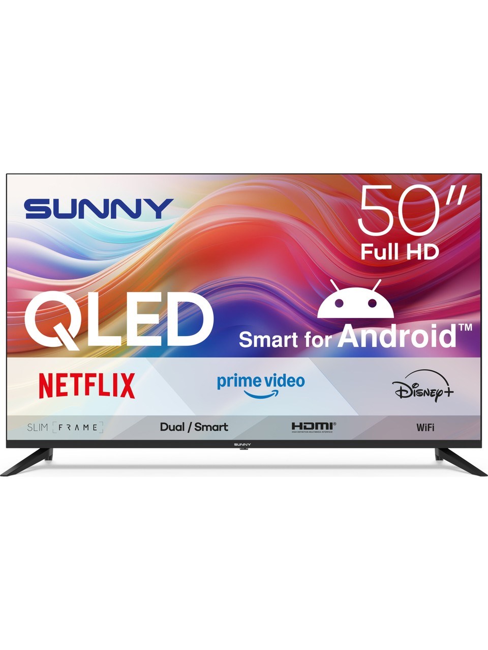 SUNNY SN50QFPRL-A14S 50'' 127 EKRAN QLED FHD ANDROID TELEVIZYON