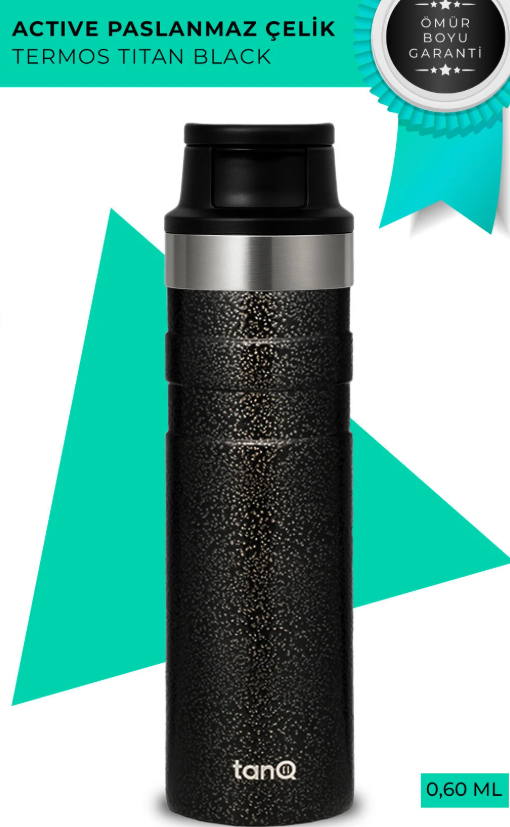 TANQ ACTIVE PLUS TITAN BLACK 600CC BENEKLI SIYAH
