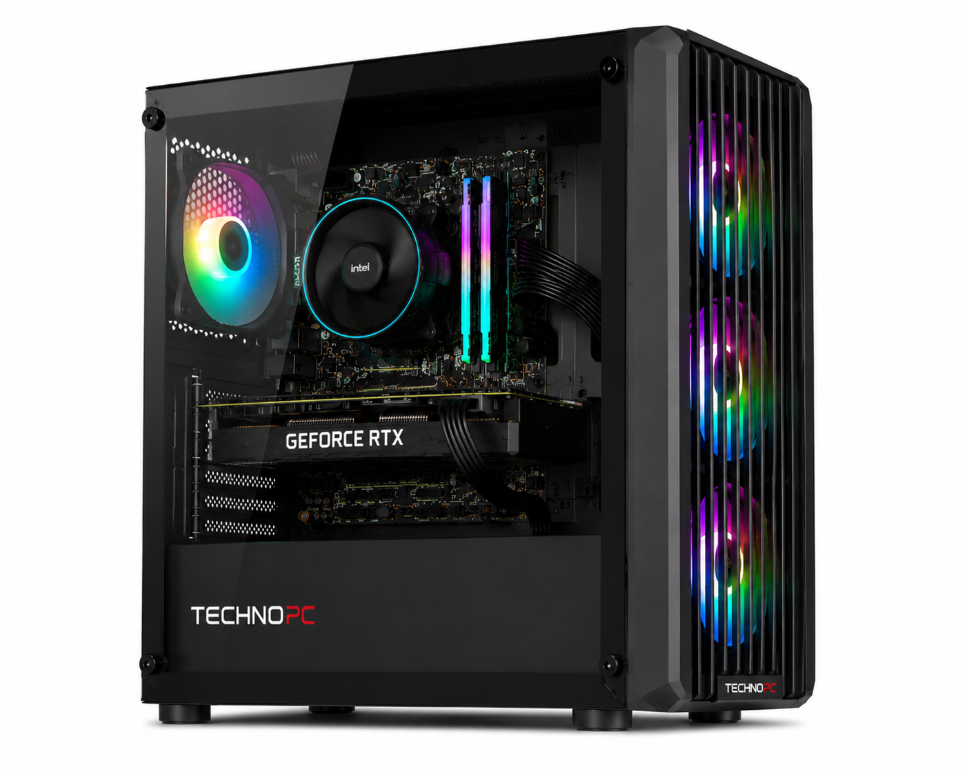 RGB gaming kasa ve soğutma sistemi