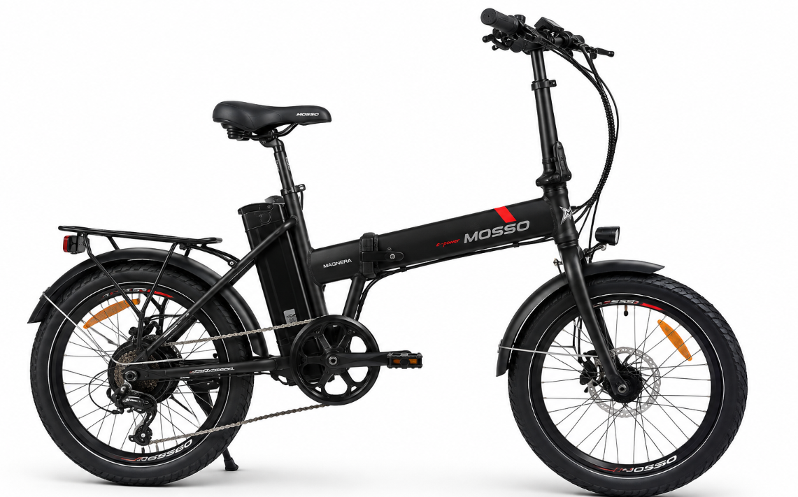 UMIT 2015 MAGNERA E BIKE-7SPD-HYD/HYD-MAT SIYAH/KIRMIZI BISIKLET