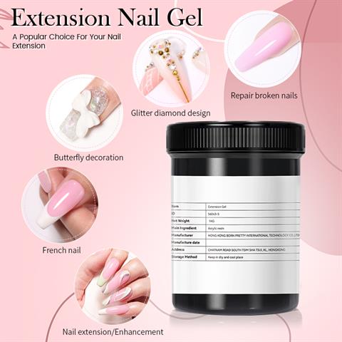 BORN PRETTY 1 kg Jelly Jel Builder jel 58813