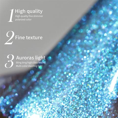 Born Pretty 10 ml Auroras Kedi gözü kalıcı oje AC01 (59222)