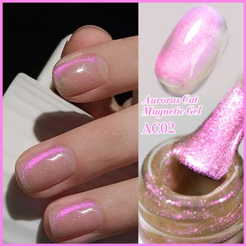 Born Pretty 10 ml Auroras Kedi gözü kalıcı oje AC02 (59222)