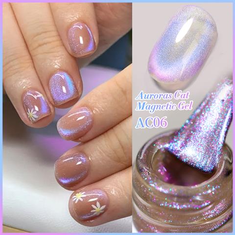 Born Pretty 10 ml Auroras Kedi gözü kalıcı oje AC06 (59222)