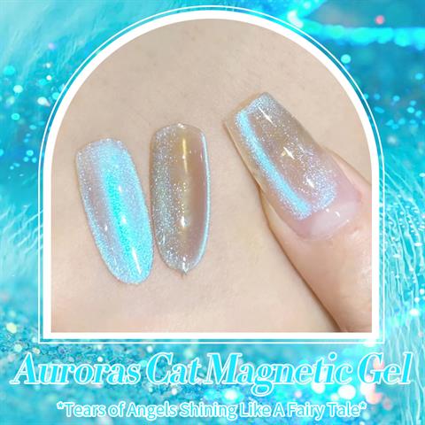 Born Pretty 10 ml Auroras Kedi gözü kalıcı oje AC04 (59222)