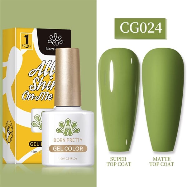 BORN PRETTY 10 ml SILKY WHITE Serisi Kalıcı oje CG024 (55845)