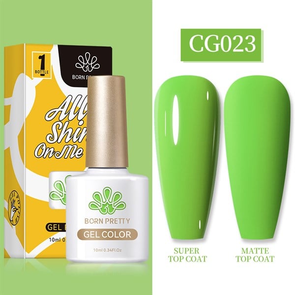 BORN PRETTY 10 ml SILKY WHITE Serisi Kalıcı oje CG023 (55845)
