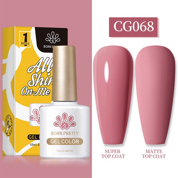 BORN PRETTY 10 ml SILKY WHITE Serisi Kalıcı oje CG068 (55845)