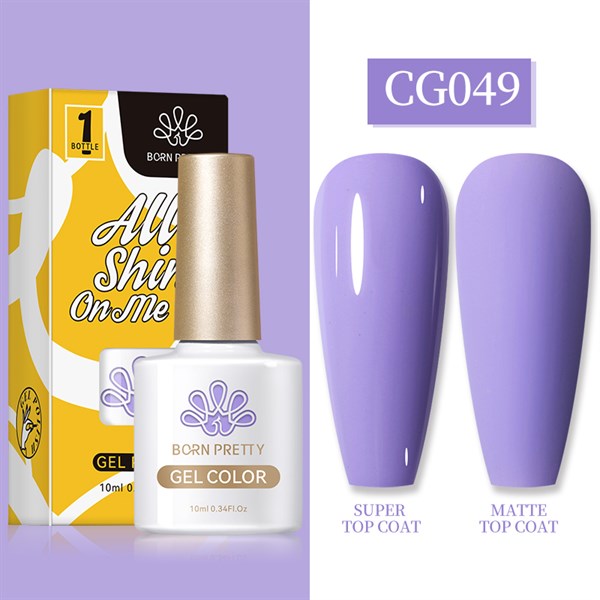 BORN PRETTY 10 ml SILKY WHITE Serisi Kalıcı oje CG049 (55845)