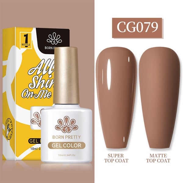 BORN PRETTY 10 ml SILKY WHITE Serisi Kalıcı oje CG079 (55845)