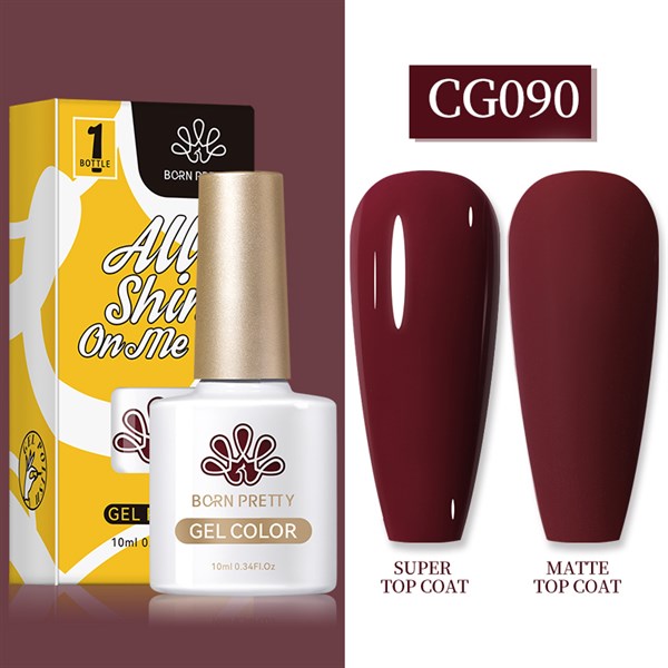 BORN PRETTY 10 ml SILKY WHITE Serisi Kalıcı oje CG090 (55845)