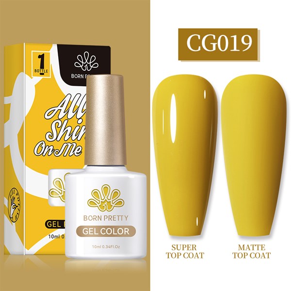 BORN PRETTY 10 ml SILKY WHITE Serisi Kalıcı oje CG019 (55845)