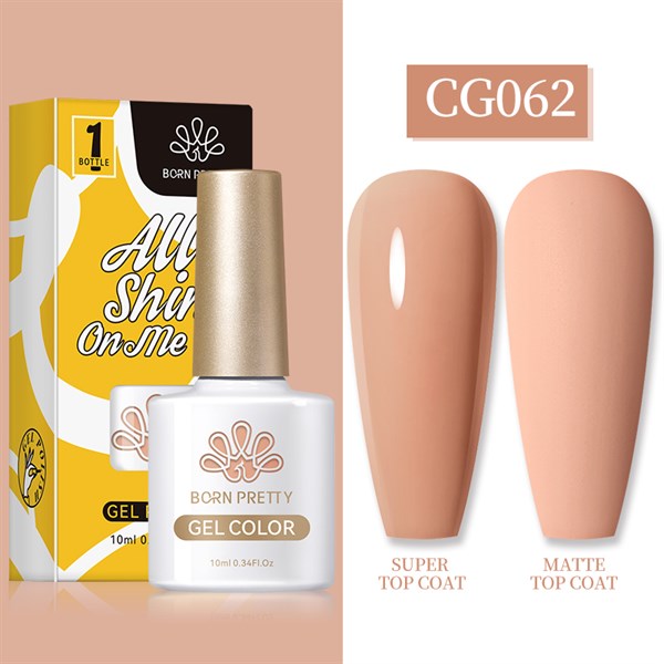 BORN PRETTY 10 ml SILKY WHITE Serisi Kalıcı oje CG062 (55845)