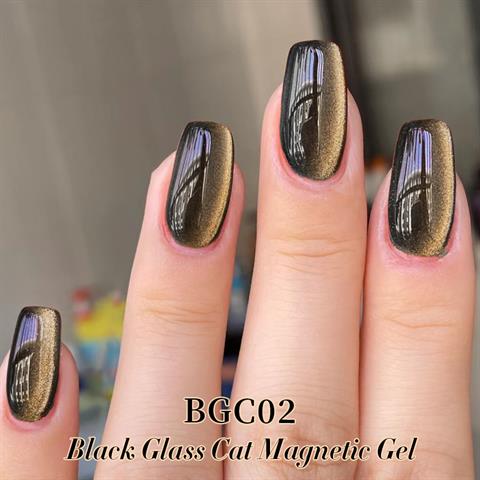 BORN PRETTY 10ml Black Water Light Kedi Gözü Kalıcı Oje BGC02 (60419)