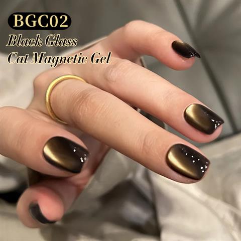 BORN PRETTY 10ml Black Water Light Kedi Gözü Kalıcı Oje BGC02 (60419)