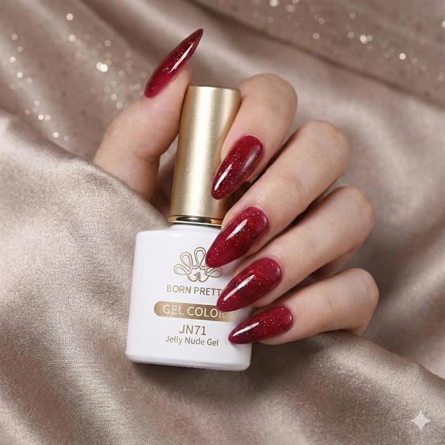 BORN PRETTY 10ml Jelly Nude Seri Kalıcı Oje JN71 (57851-21)