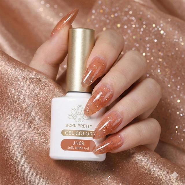 BORN PRETTY 10ml Jelly Nude Seri Kalıcı Oje JN69 (57851-19)
